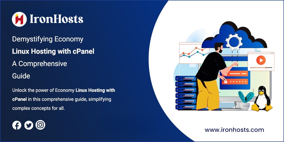 economy linux hosting with cpanel