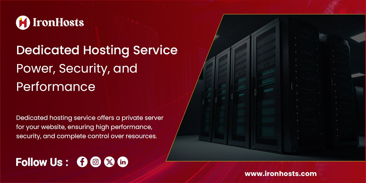 Dedicated Hosting Service